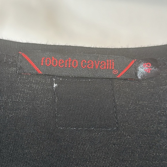 Roberto Cavalli Black Dress Size 48 Women’s great condition! - Picture 5 of 10